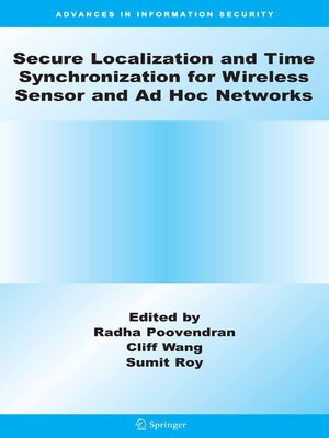 cover image of Secure Localization and Time Synchronization for Wireless Sensor and Ad Hoc Networks